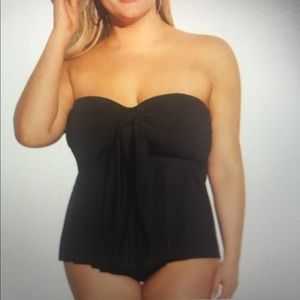 New navy  tankini swim suit